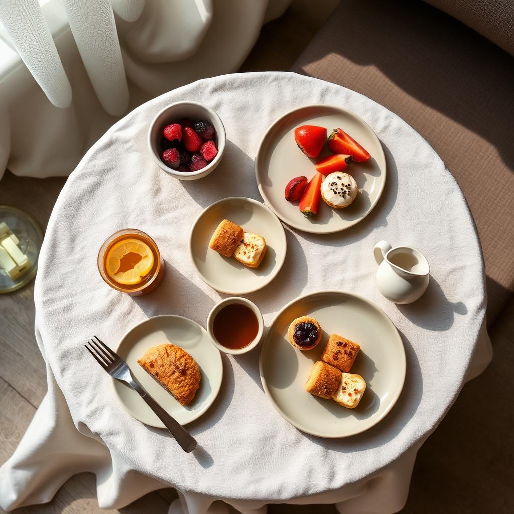 Hotel — In-room, breakfast and banquet service